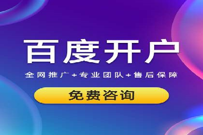 企业百度推广开户实操案例解读